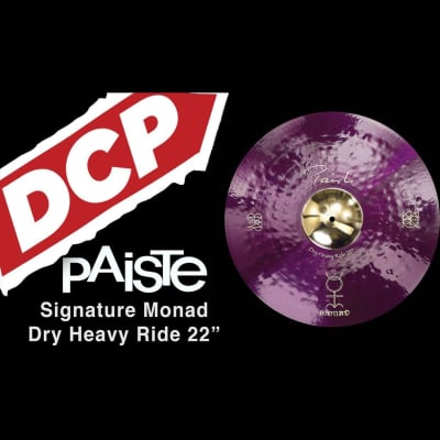 Paiste Signature Monad Dry Heavy Ride Cymbal 22" image 2