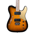 Squier Paranormal Cabronita Telecaster Thinline - 2 Color Sunburst ultralight, only 6lbs 2oz!