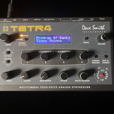 Dave Smith Instruments TETRA 4-Voice Polyphonic Synth Lowest Price on Reverb!