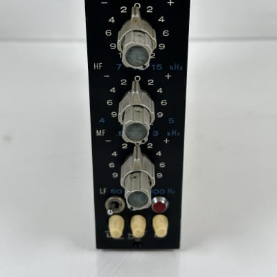 API 550 Equalizer #1249 (Vintage): 500 Series 3-band EQ image 2