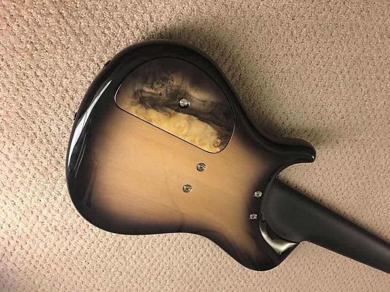Brubaker KXB Single Cut 6 String Custom Bass Ziracote