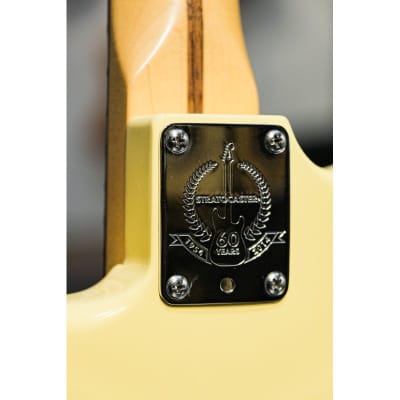2014 Fender American Special/Standard Stratocaster vintage white image 20