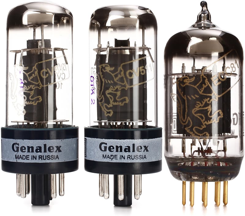 GENALEX GOLD LION EL84 マッチド ペア 2本 真空管 Genalex Gold Lion EL84 Power Tubes - Matched Duet | Sweetwater