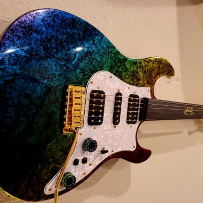 FGN Fujigen LIMITED EDITION Expert OS -AL/R/ Frozen - Rainbow | Reverb