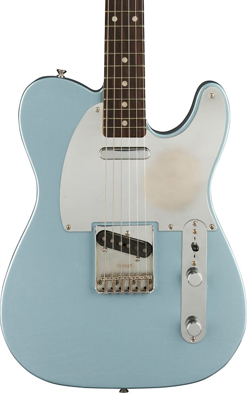 Fender Chrissie Hynde Signature Telecaster Electric Guitar, Ice Blue Metallic image 1