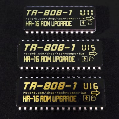 Alesis HR-16 parts - TR-808 #1 ROM Chipset