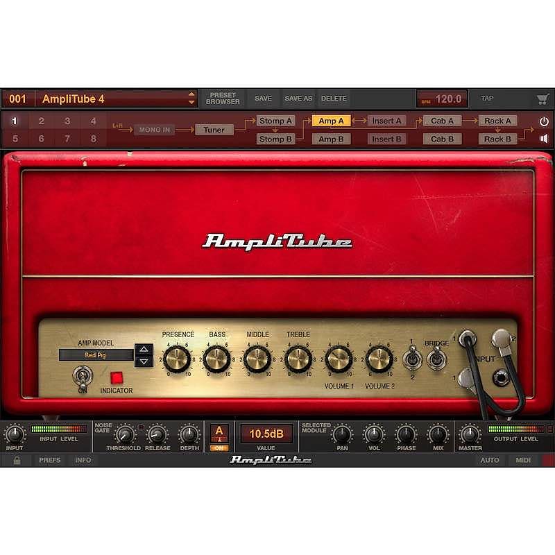 IK Multimedia AmpliTube MAX Digital Software (Download) image 1