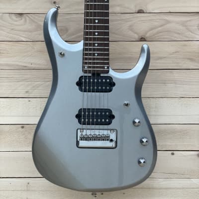 Ernie Ball Music Man BFR John Petrucci Signature JP13-7, Platinum Silver for sale