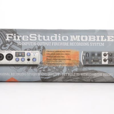 PreSonus FireStudio Mobile Digital Recording Interface & Audix XLR Cable #48040 image 6