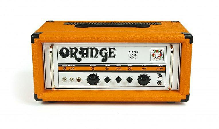 Orange Amplification AD200B MKIII 200-Watt Tube Bass Amplifier Head image 1