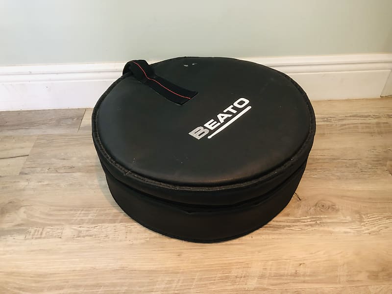 Beato Pro 1 Series Snare Drum Bag Black 14” diameter 5.5” Reverb
