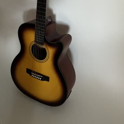 Austin |AA250SECSB | Acoustic Electric | 6 String | Righthand | Cut-A-Way | AA250SECSB | Orchestra | Sunburst | Acoustic image 11