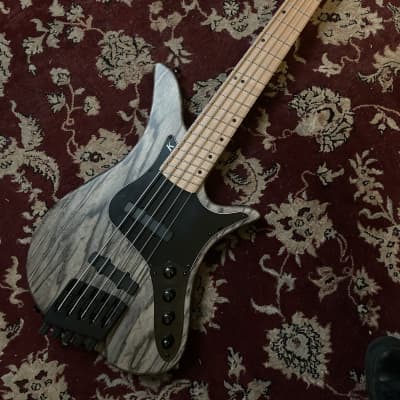 Kiesel Thanos Bass 5 String Multiscale - Antique Ash for sale
