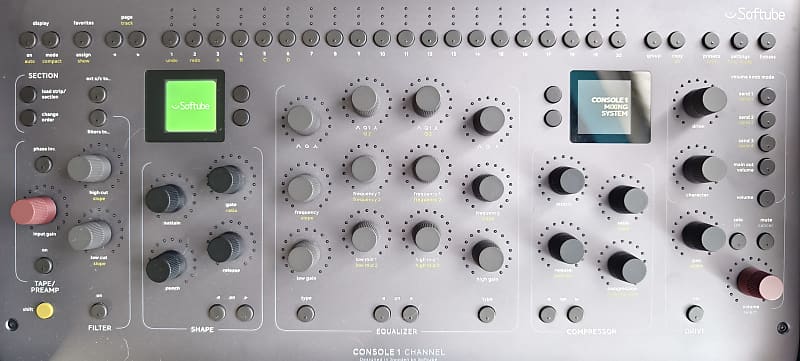 DTM・DAW Softube Console 1 mk3 Softube Console 1 Channel Mk III Control Surface | zZounds