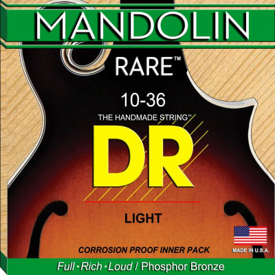 DR Rare MD-10 Phosphor Bronze Mandolin Strings 10-36 image 1