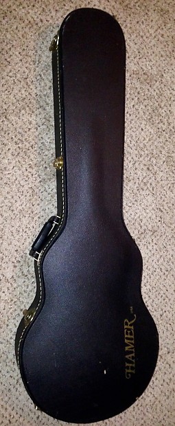 Hamer guitar case top