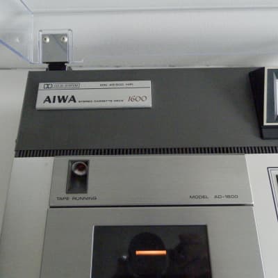 Aiwa AD-1600 High End Stereo Cassette Recorder Refurbished (1976) image 6