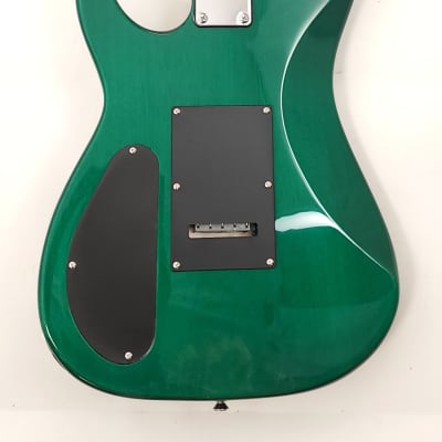 Hadean EG-628 CGR Green Fretless Electric Guitar image 3