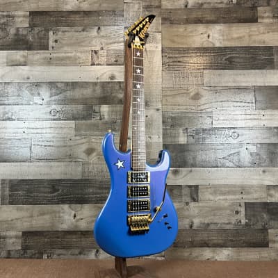 Kramer Richie Sambora Signature Jersey Star Rare Blue Finish Made