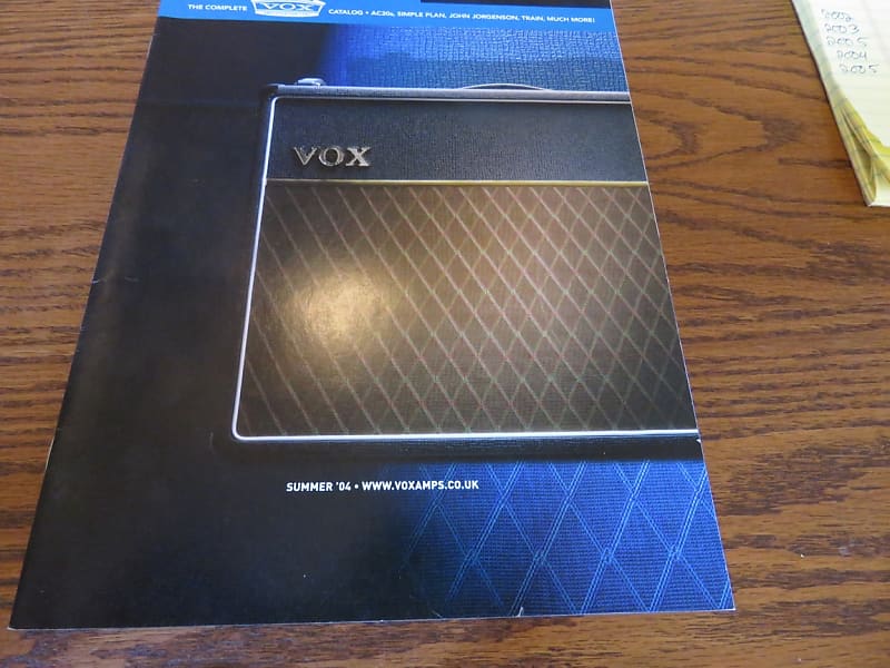 Vox Catalog 2004 image 1