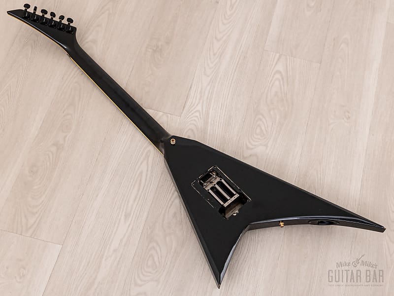 1991 Grover Jackson Randy Rhoads Custom V Metallic Black w/ EMGs