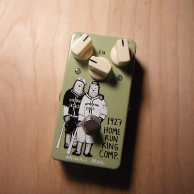 ギター ANIMALS PEDAL  RUN KING COMP. ver.2 Animals Pedal 1927 Home Run King Comp. V2 Effects Pedal White