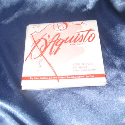 D'Aquisto Set of Electric Guitar Strings Vintage from 1960's image 1