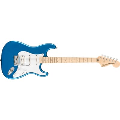 Squier Affinity Series Stratocaster HSS Pack, Maple Fingerboard, Lake Placid Blue image 3