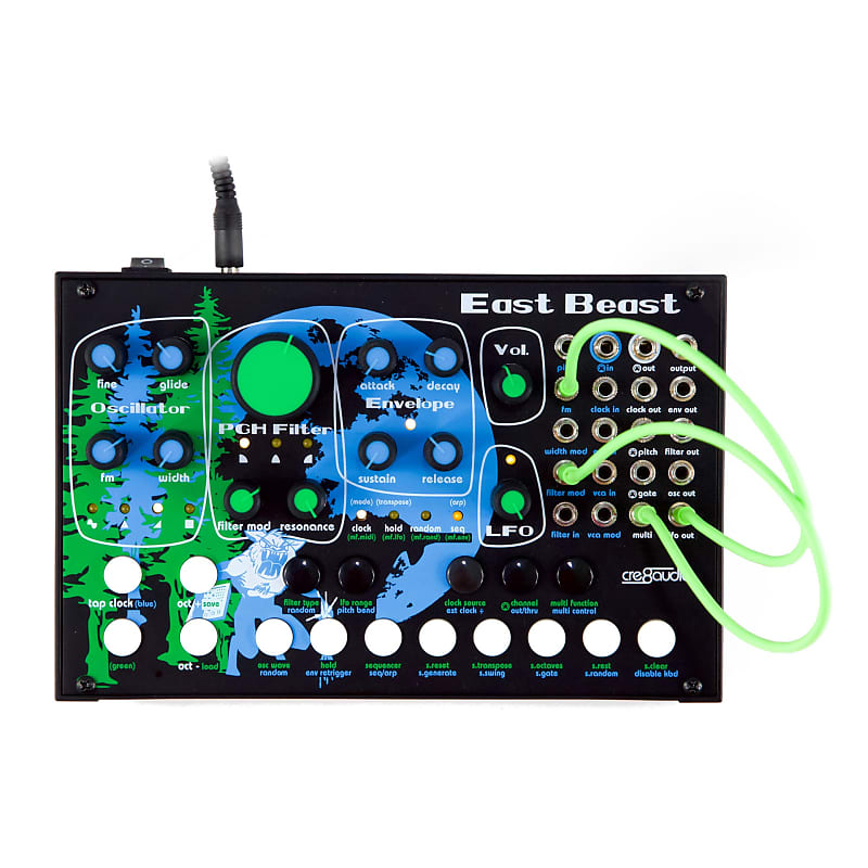 Cre8Audio East Beast Semi-Modular Analog Synthesizer image 1