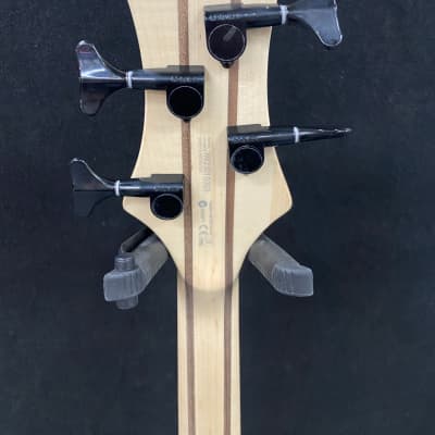Dean Edge Select Walnut Satin  Natural 4 String Active Bass   New! image 10