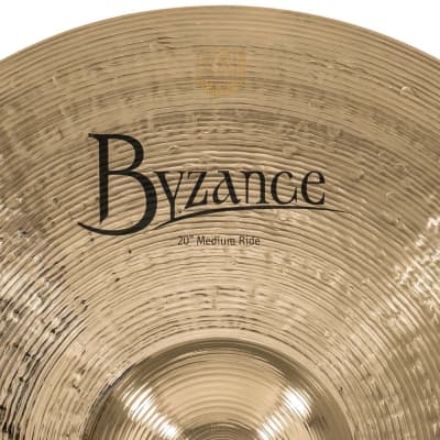 Meinl Byzance Brilliant Medium Ride Cymbal 20 image 5
