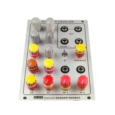 SERGE Modular: Special Edition - Vintage Tropical Styroflex ResEQ - Eurorack Synthesizer Module - Resonant Equalizer Random Source image 6