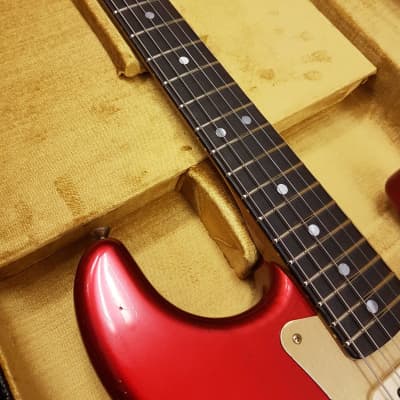 Fender Custom Shop Limited Edition Stratocaster Roasted "Big Head" Relic Aged Candy Apple Red image 6