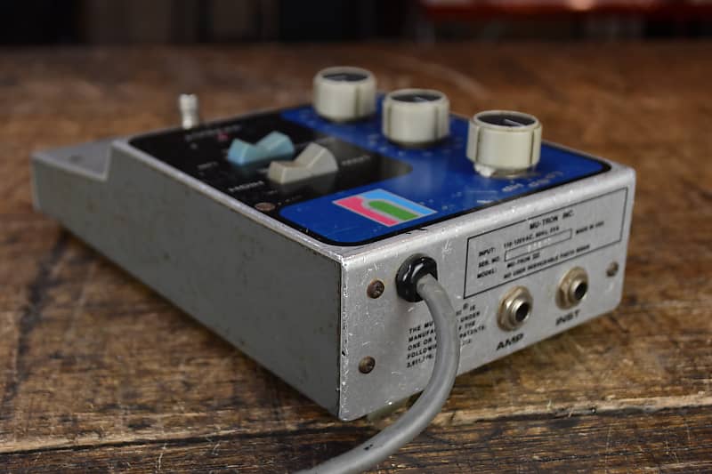 Mu-Tron Mutron III 1970s - silver | Reverb