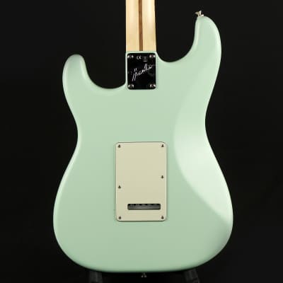 Fender American Performer Stratocaster Satin Surf Green Maple Fingerboard (US210014939) image 2
