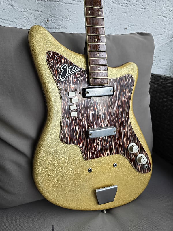 Eko 1100/MB/2 Gold Sparkle 1960 | Reverb