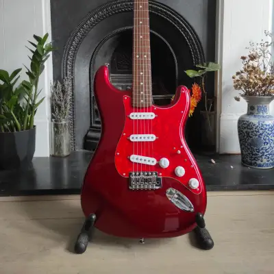Squier Vintage Modified Stratocaster  2007 Candy Apple Red Absolutely Gorgeous! image 2