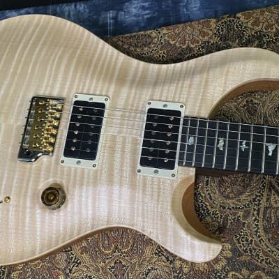 NEW ! 2023 Paul Reed Smith PRS Custom 24 CU24 Fat Back - Wood Library - Indian Rosewood Neck - Ebony Board - 10-top - Natural Satin Finish - Authorized Dealer ! 8.4 lbs image 1