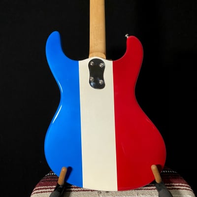 Mosrite “The Ventures" (1965) ~ ”Salesman Sample”~ Red White & Blue image 5