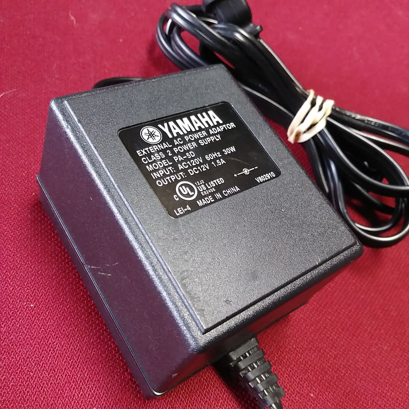 Yamaha PA-5D Power Supply V802910 Class 2 External AC Adaptor