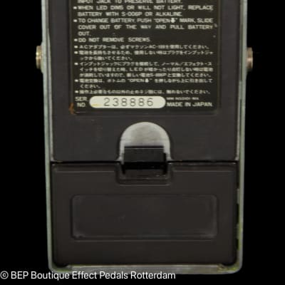 Ibanez TS-9 Tube Screamer 1982 Japan s/n 238886 Black Label with JRC4558D op amp, The Edge U2 image 12
