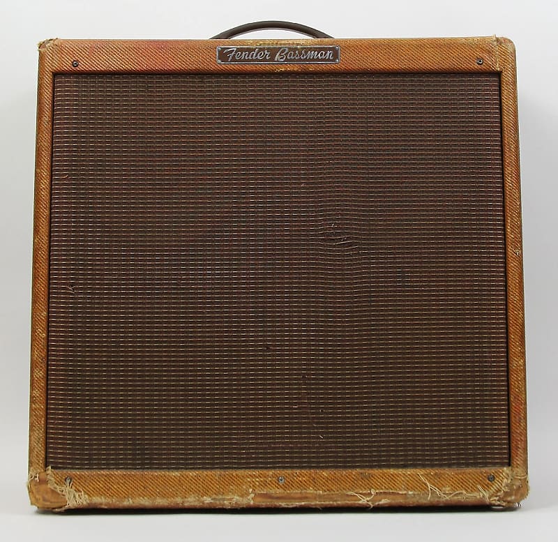 Fender Bassman 5F6-A Narrow Panel 40-Watt 4x10" Guitar Combo 1958 - 1960 image 1
