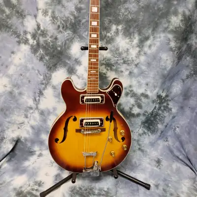 1968 Aria Diamond Model 1202T Thinline Sunburst 335 Style
