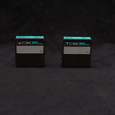 Yamaha DX7 Data ROM Cartridge 1 and 2