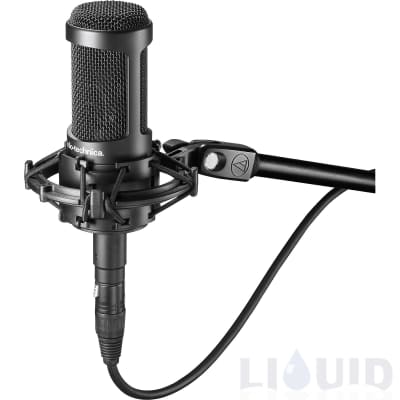 Audio-Technica AT2035 Large Diaphragm Studio Condenser Microphone Frequency Response 20-20,000 Hz image 1