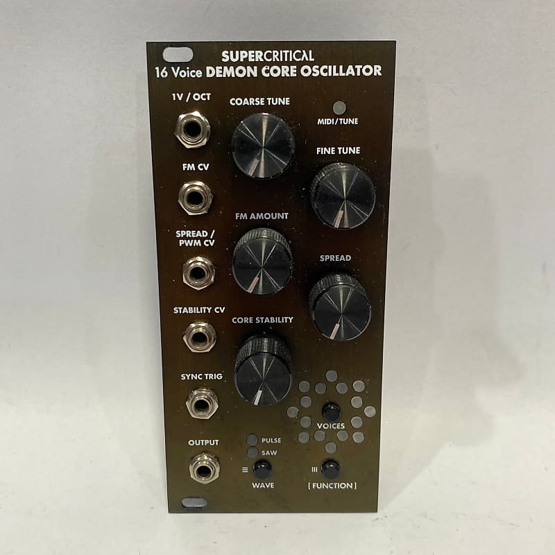 Supercritical Synthesizers Demon Core Oscillator