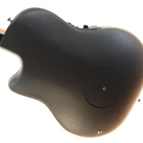 Ovation Standard Elite 6868 AX-5 Super-Shallow Acoustic Electric Guitar - Black image 8
