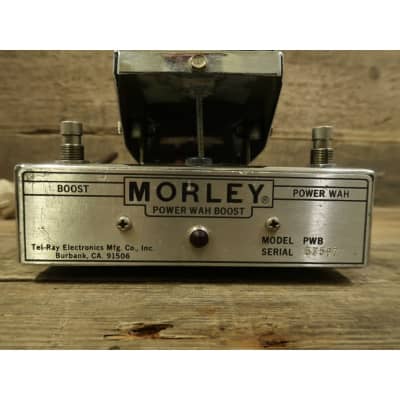 ギター MORLEY POWER WAH BOOST PWB Morley Power Wah Boost PWB Vintage 1970s | Reverb