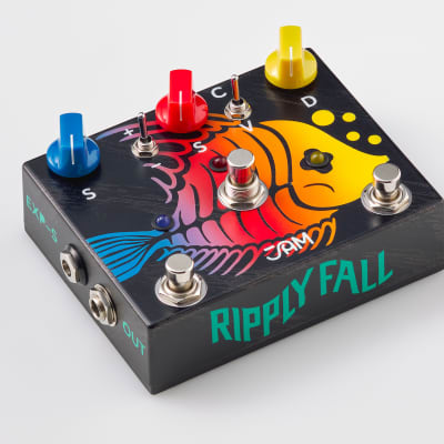 JAM Pedals Ripply Fall Bass Chorus Vibrato Phaser Effects Pedal image 1