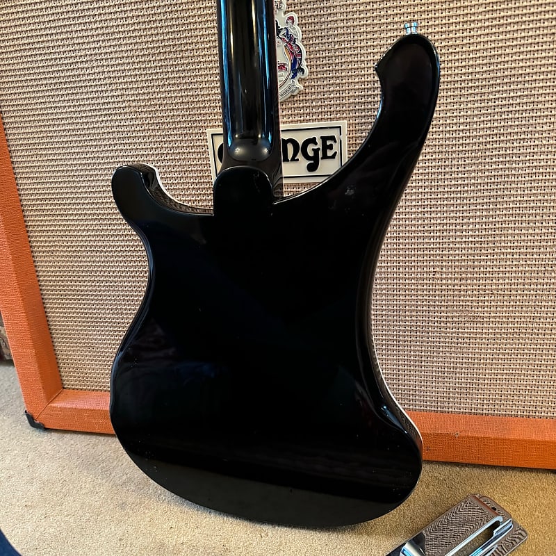 2003 Rickenbacker 4003 Black Jetglo USA 4-String Bass Guitar